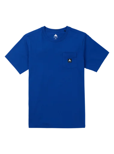 Burton Colfax Short Sleeve T-Shirt in the new Jake Blue color