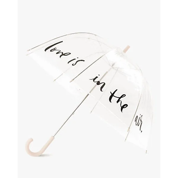 Love Is In The Air Clear Umbrella