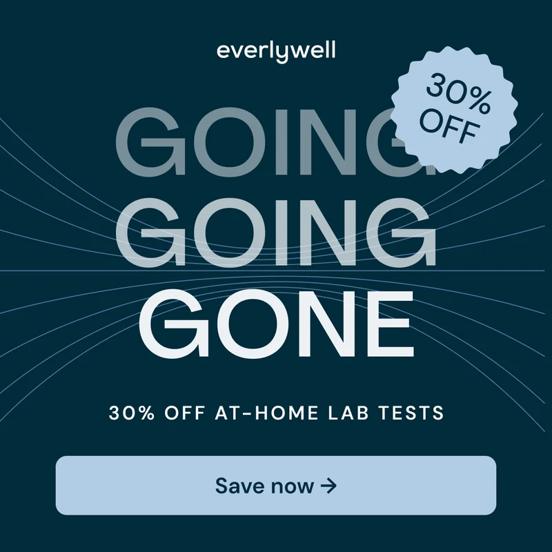 Everlywell 30% off at-home lab tests shop the sale