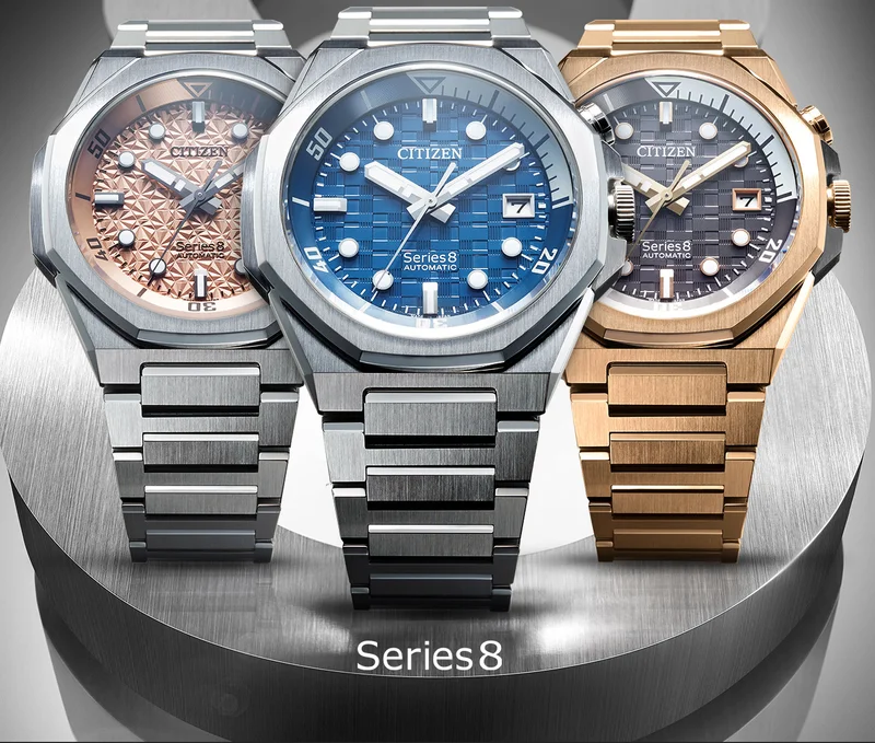 The 890 Series timepieces from the Series8 Collection.