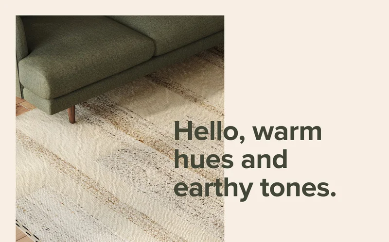 Hello warm hues and earthy tones.