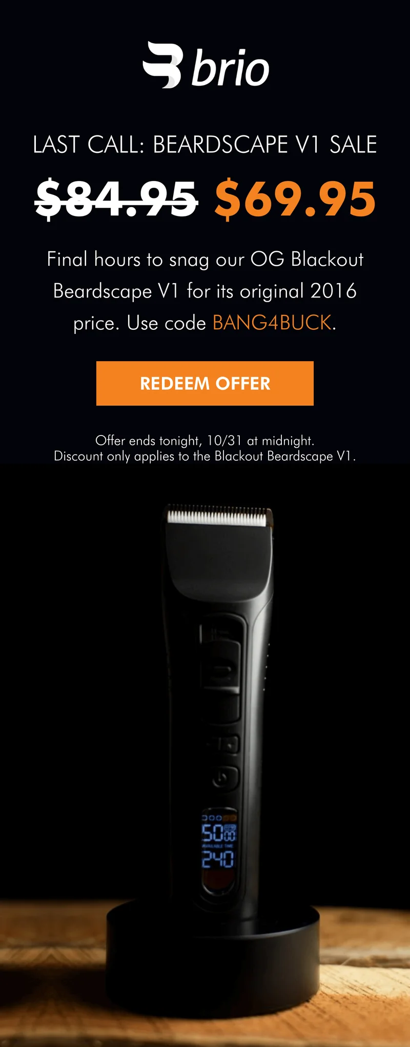 Save on the Beardscape V1