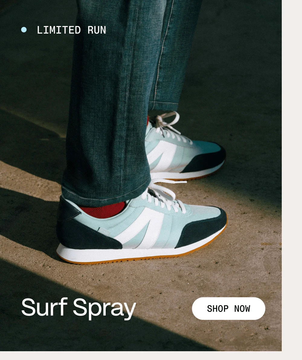 Limited run. Surf Spray. Shop now.
