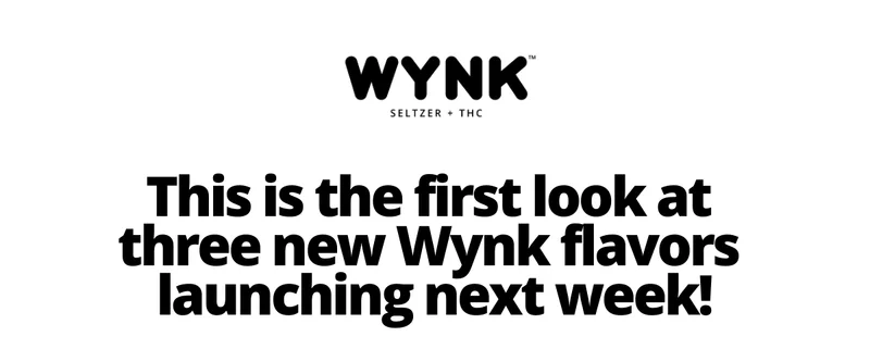 Drink Wynk!