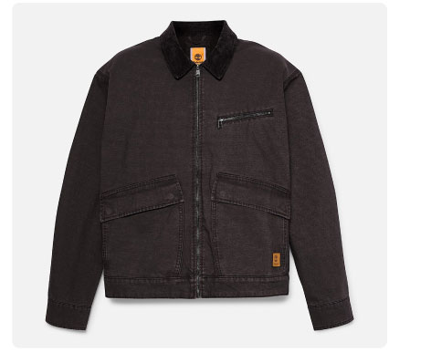 Men's Stafford Washed Canvas Jacket