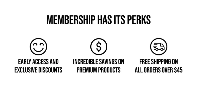 Membership has it perks