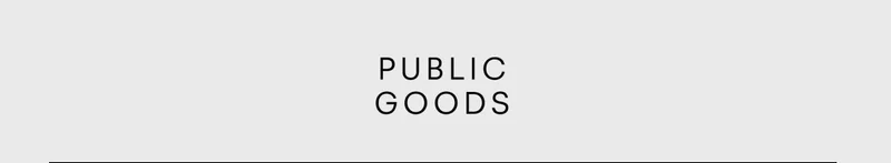 Public Goods