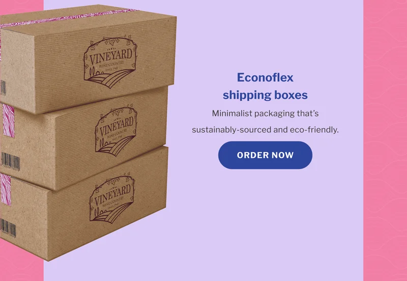 Econoflex shipping boxes