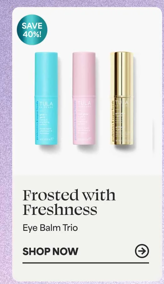 Frosted with Freshness. Eye Balm Trio (Save 40%) -- SHOP NOW