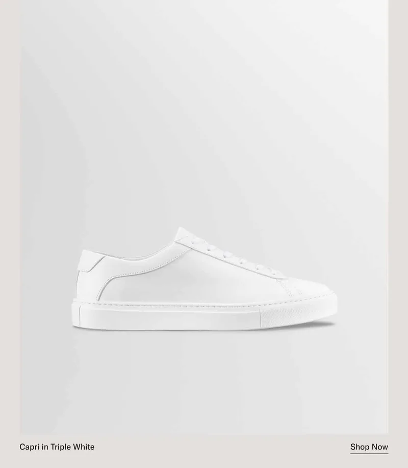 Capri in Triple White- Shop Now