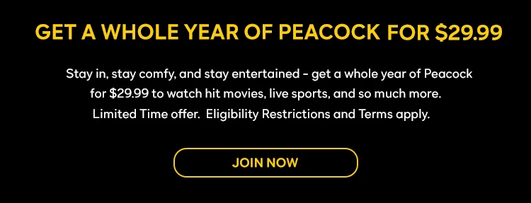 Peacock Offer