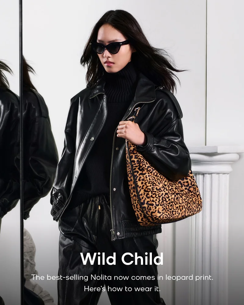 Wild Child The best-selling Nolita now comes in leopard print. Here's how to wear it.