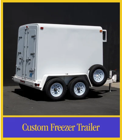 custom freezer trailer