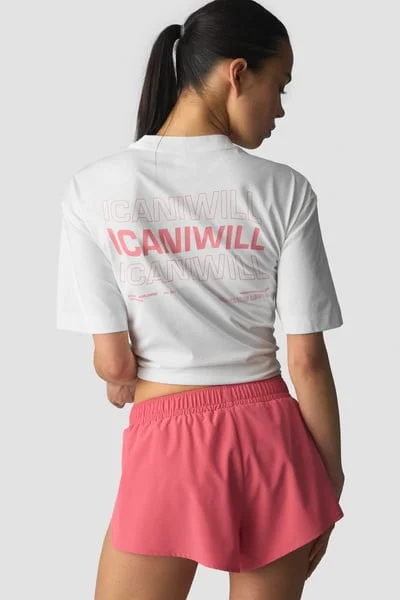 Image of Everyday Cotton T-shirt Print White