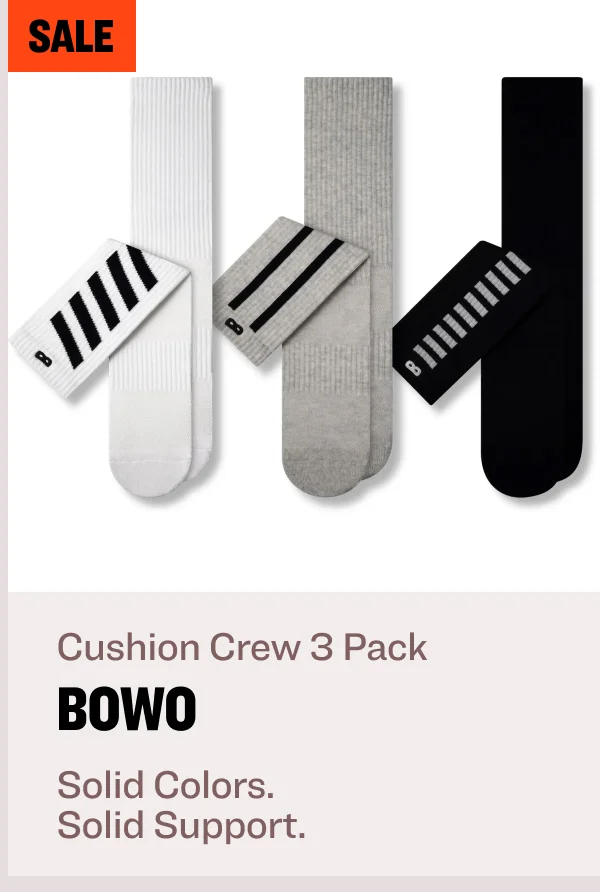 sale Cushion crew 3 pack bowo Zone cool, workout, High-Intensity athletic