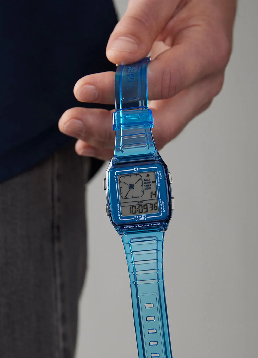 Q Timex LCA 35mm Resin Strap Watch