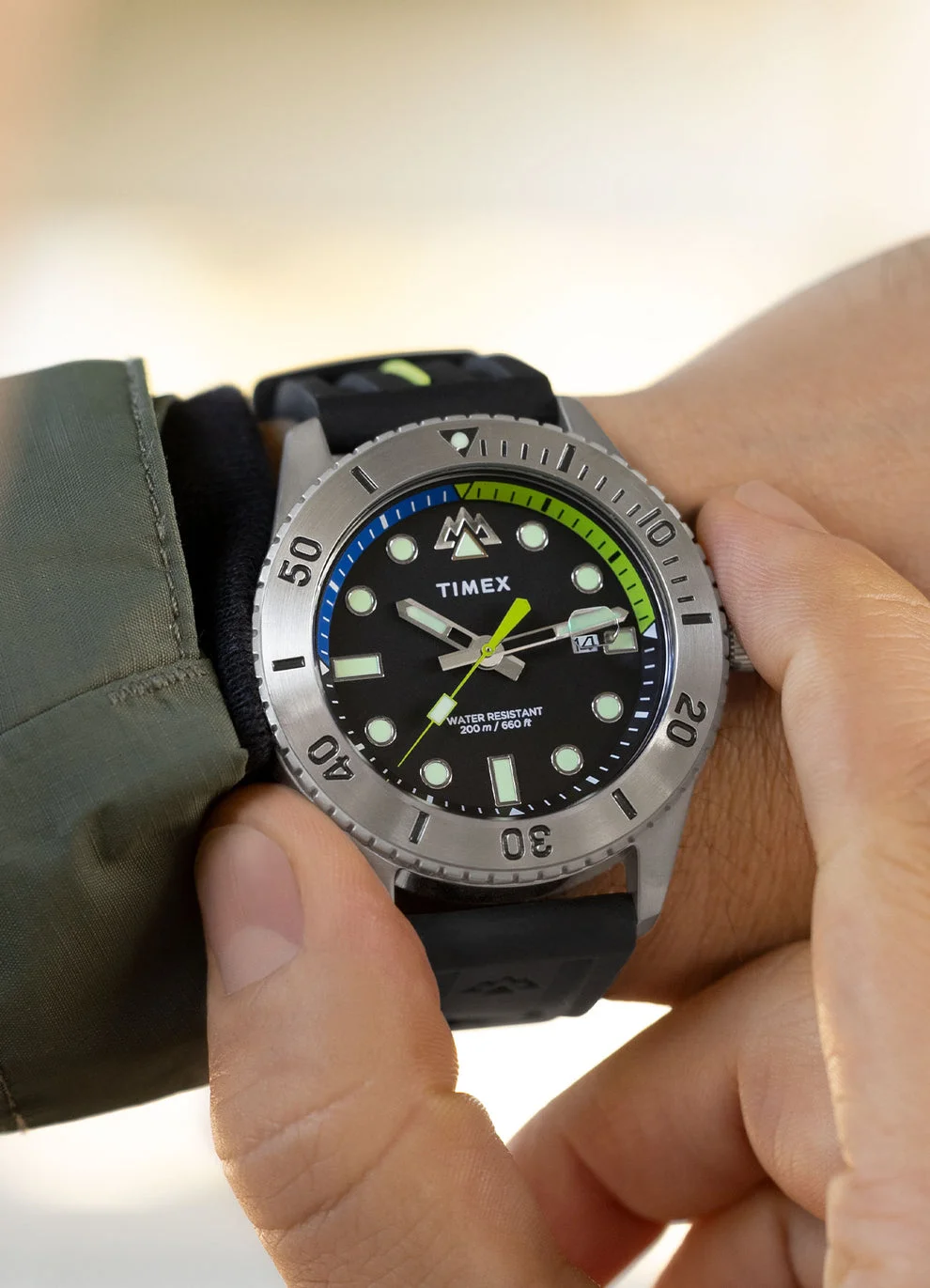 Expedition Anchorage 42mm Silicone Strap Watch