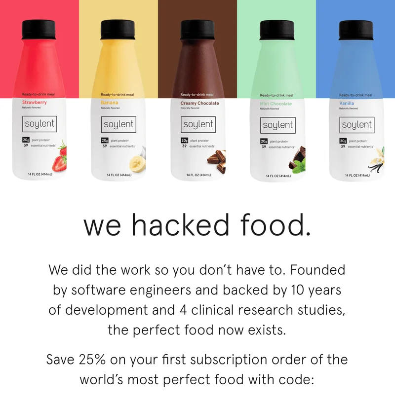 We hacked food. We did the work so you don't have to.