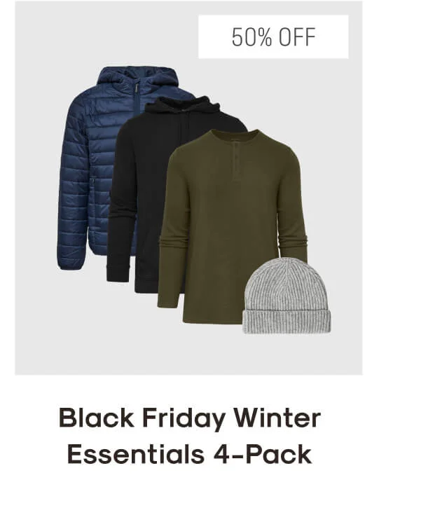 black friday essentials 4-pack