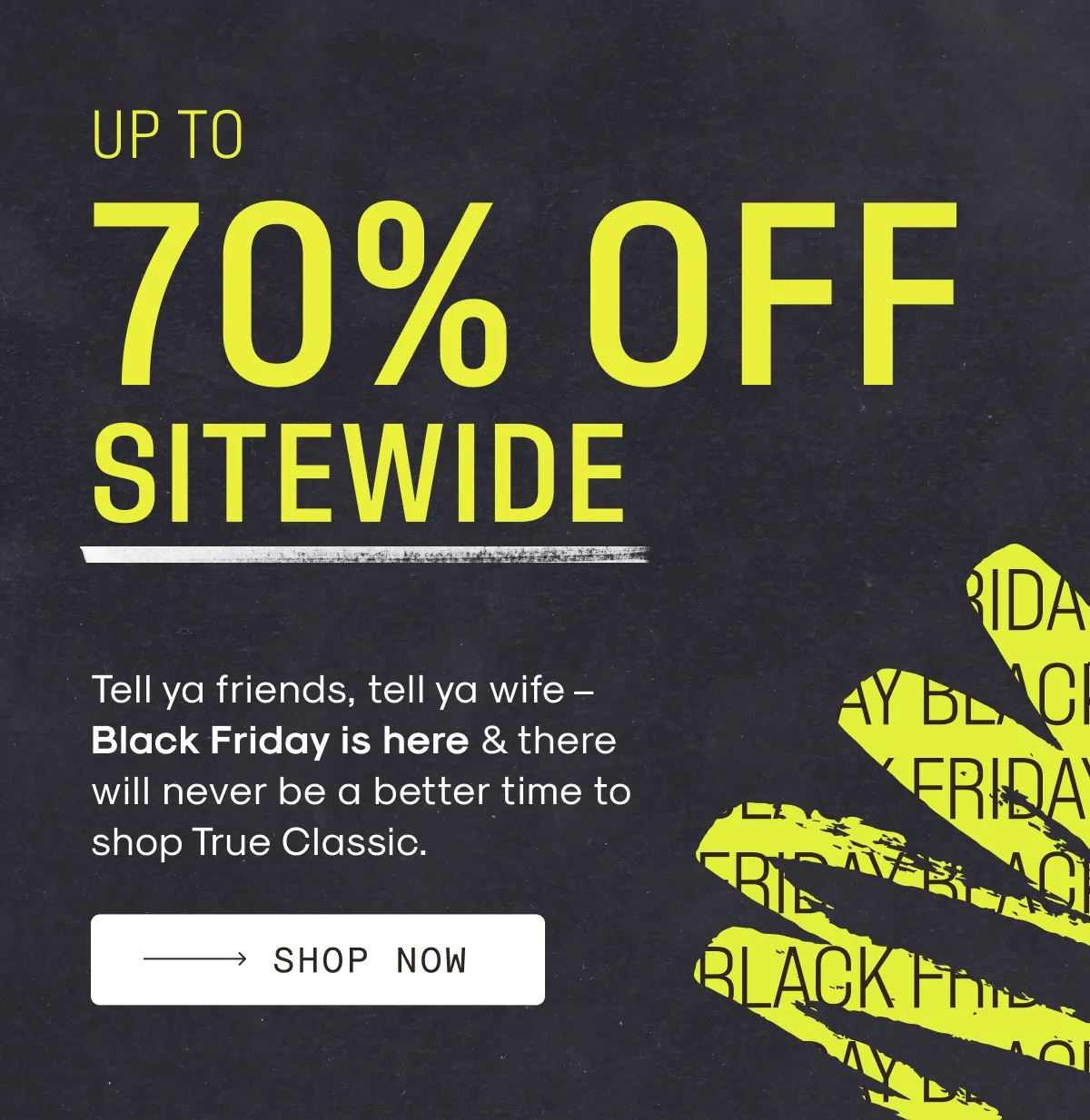 black friday sale