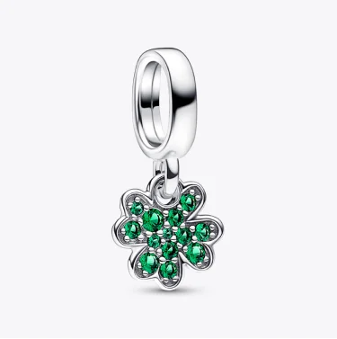 Four Leaf Clover Dangle Charm