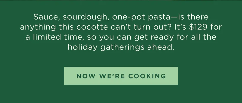 NOW WE'RE COOKING