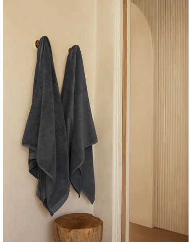 Duna Organic Towel Collection-Ink / Bath Towel