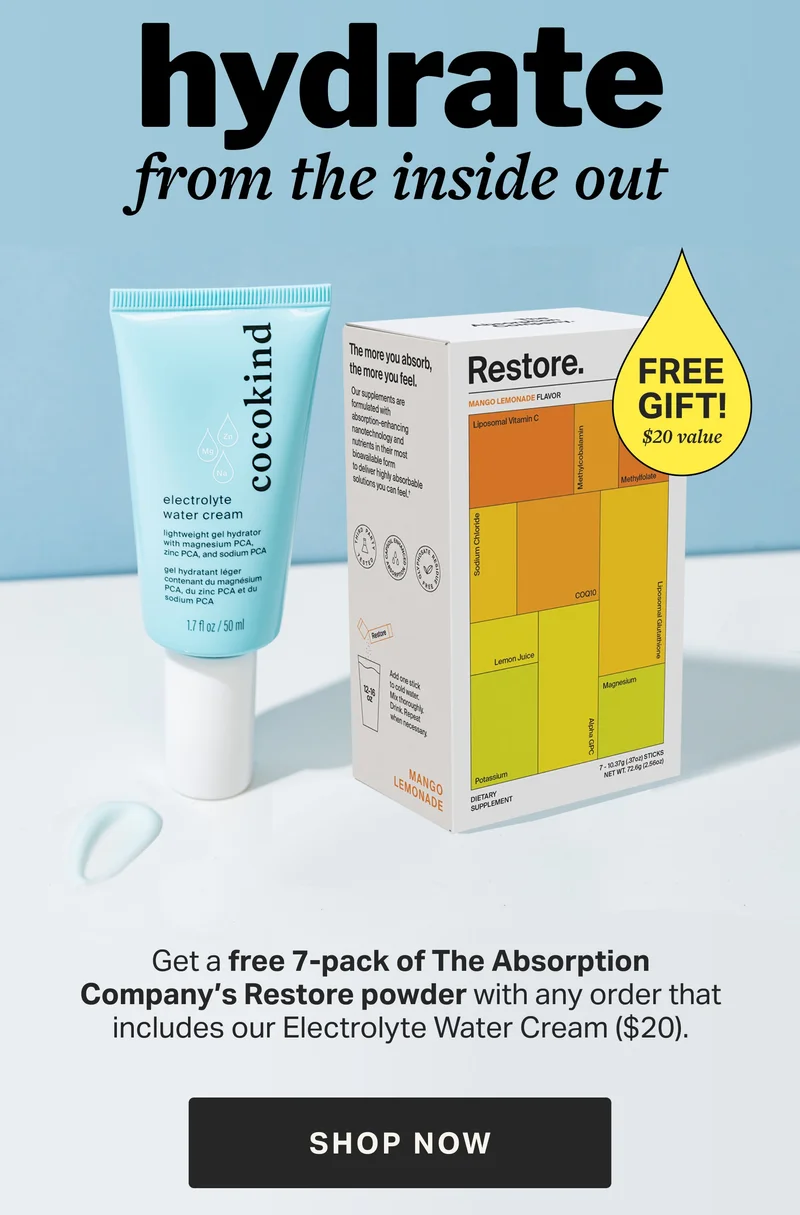 from the inside out hydrate FREE GIFT! $20 value