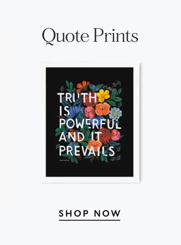 Shop Quote Prints
