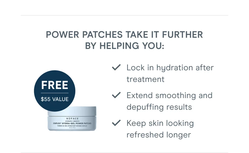 Power Patches take it further by helping you: Lock in hydration after treatment. Extend smoothing and depuffing results. Keep skin looking refreshed longer.