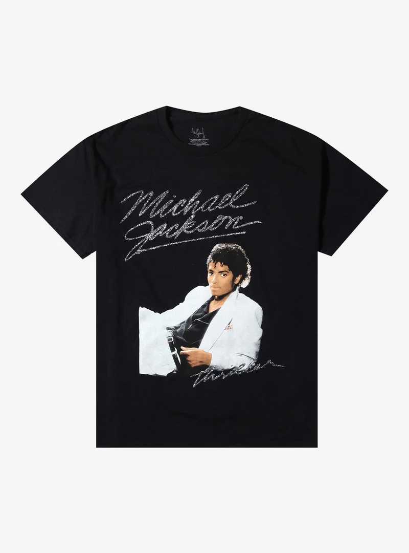 Michael Jackson Thriller Album Portrait T-Shirt