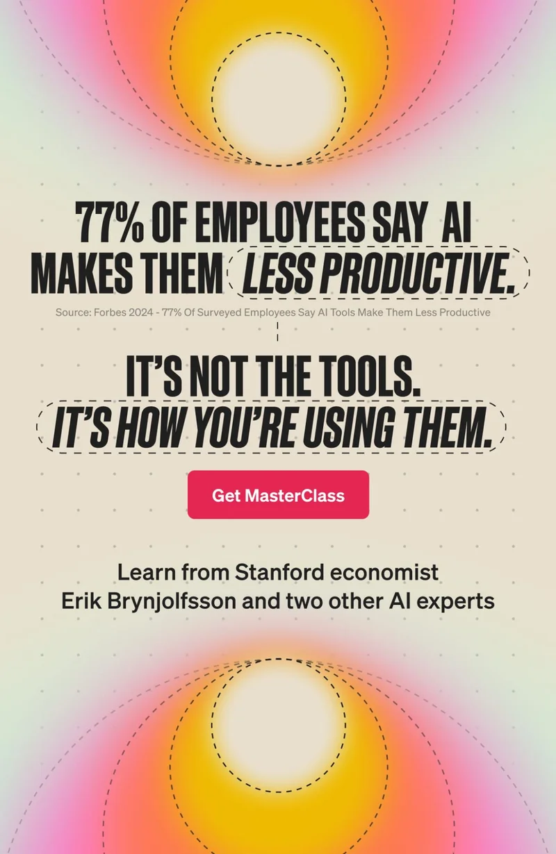 77% of employees say AI makes them less productive.