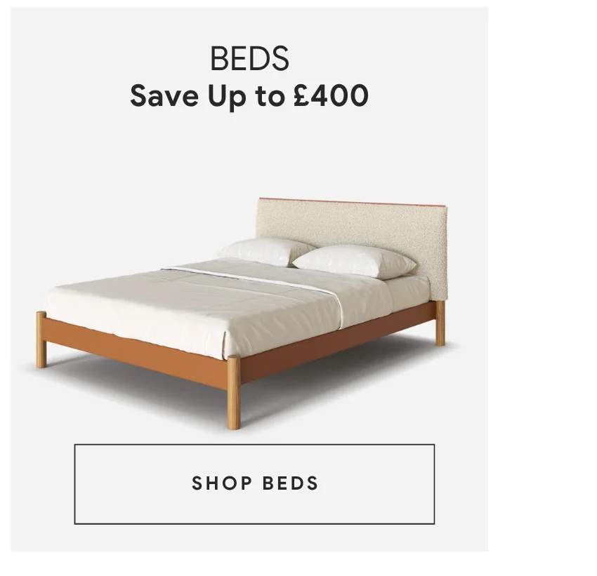 Up to £400 off beds