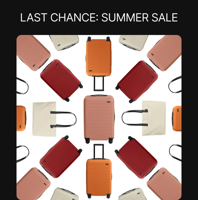 LAST CHANCE: SUMMER SALE