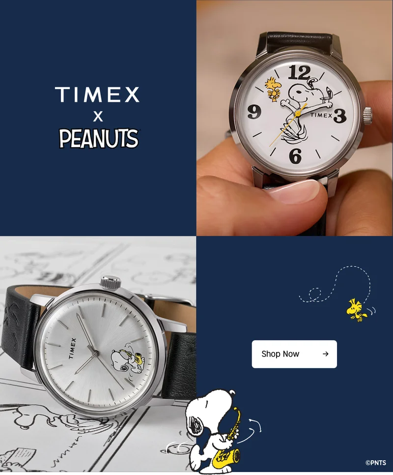 TIMEX x PEANUTS | Shop Now