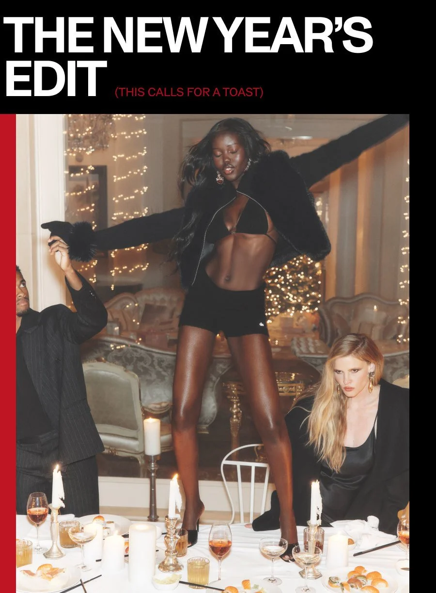 THE NEW YEAR'S EDIT (THIS CALLS FOR A TOAST)