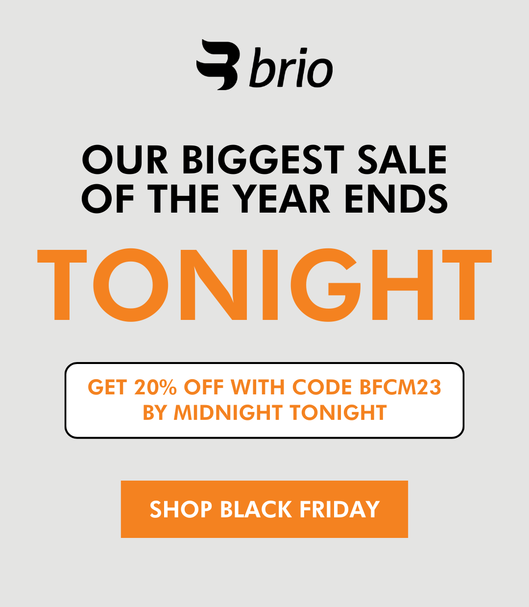 Get 20% off with code BFCM23!