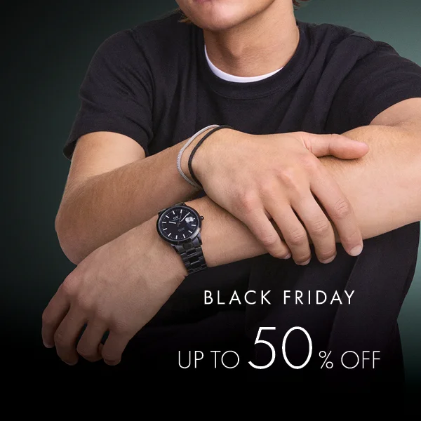 Black Friday: up to 50% off