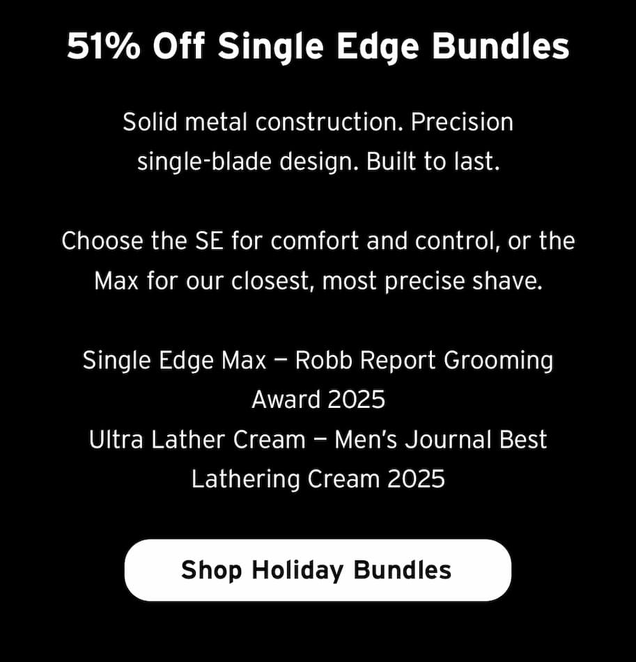 51% off single edge holiday bundles