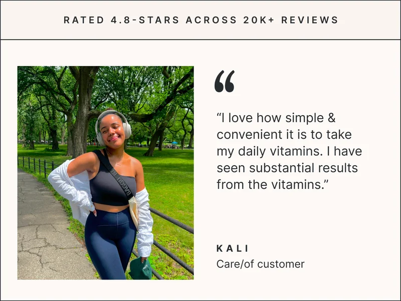 Rated 4.8 stars across 20k reviews