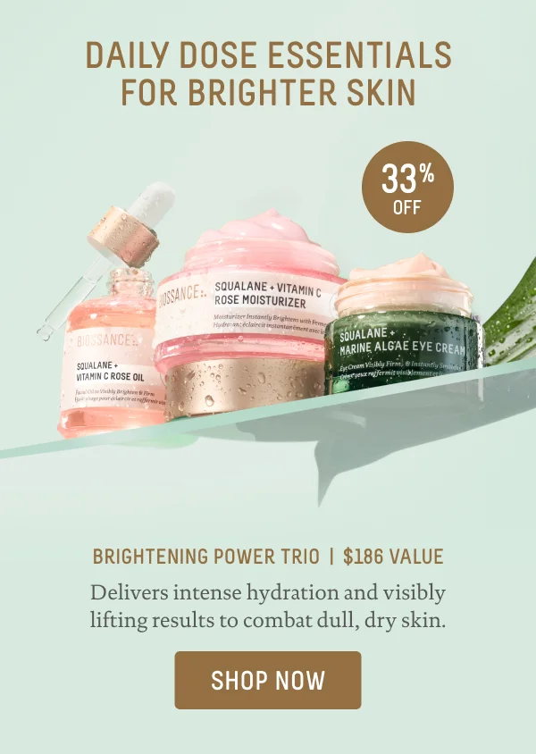Daily Dose Essentials For Brighter Skin