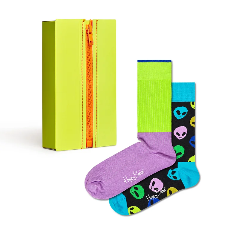 2-Pack Zip Me Up Socks Gift Set