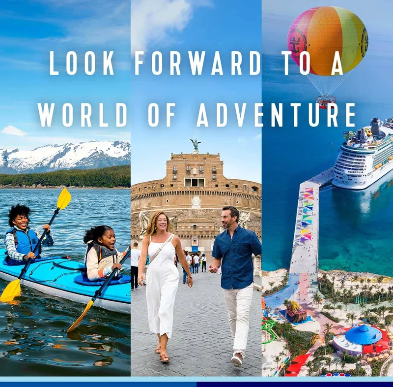LOOK FORWARD TO A WORLD OF ADVENTURE
