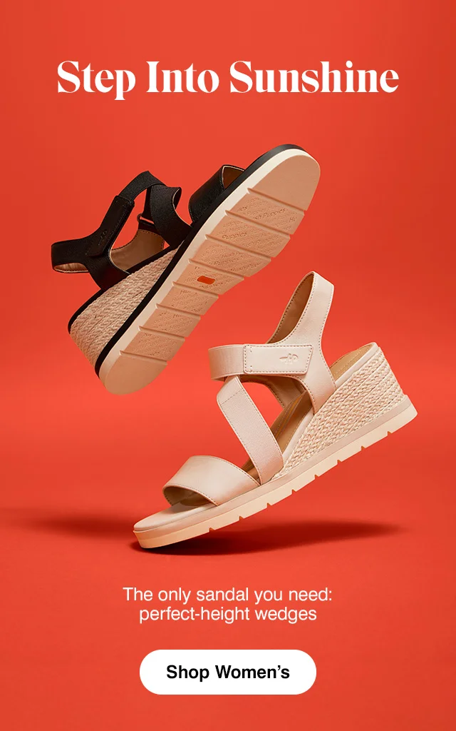 The women’s Inca espadrille wedge sandal in Black and Stone. Shop Sandals.