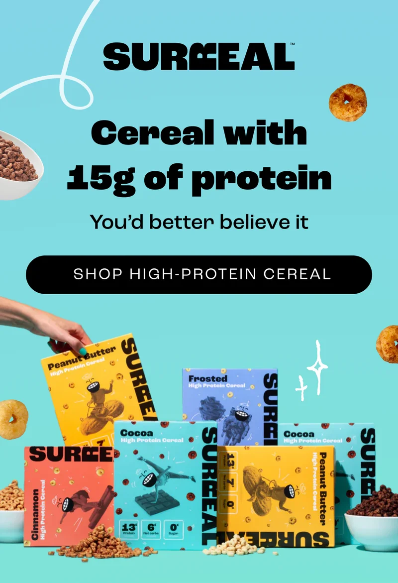 Cereal with 15g of protein - you’d better believe it