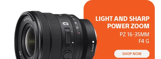 Light and sharp power zoom | PZ 17-35mm F4 G | Shop now