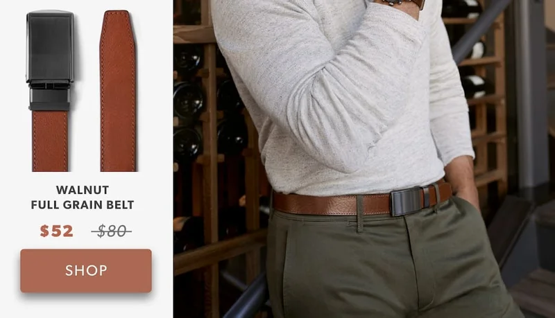 Shop Walnut Full Grain Belt