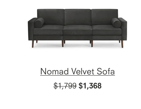 Nomad Velvet Sofa