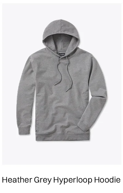 Heather Grey Hyperloop Hoodie