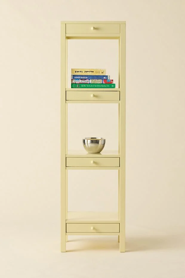 Romie Narrow 4-Drawer Storage Shelf